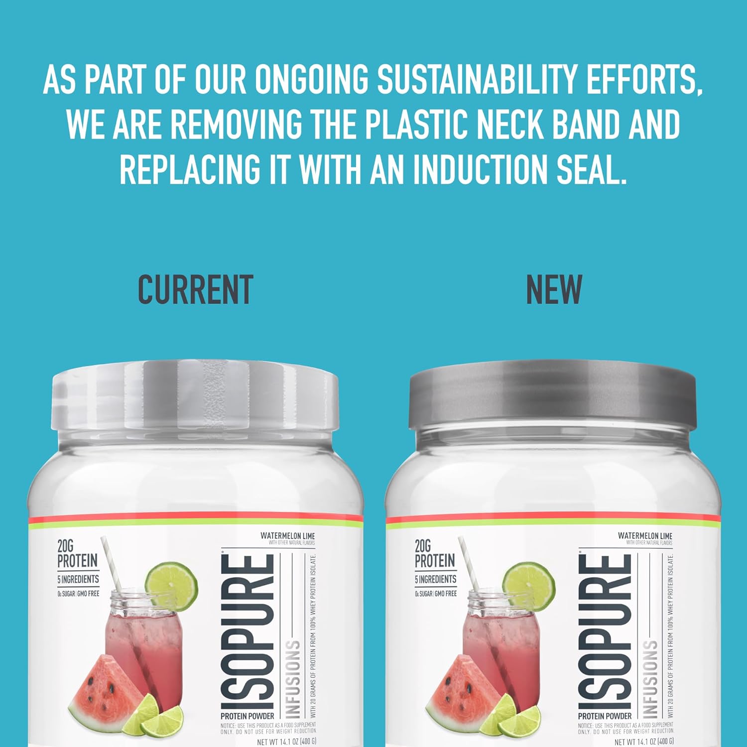 Clear Whey Isolate Protein Powder Infusions - Tropical Punch Flavor, 20g Protein, 14.1 Oz - Lactose & Gluten Free - Espot.com.au