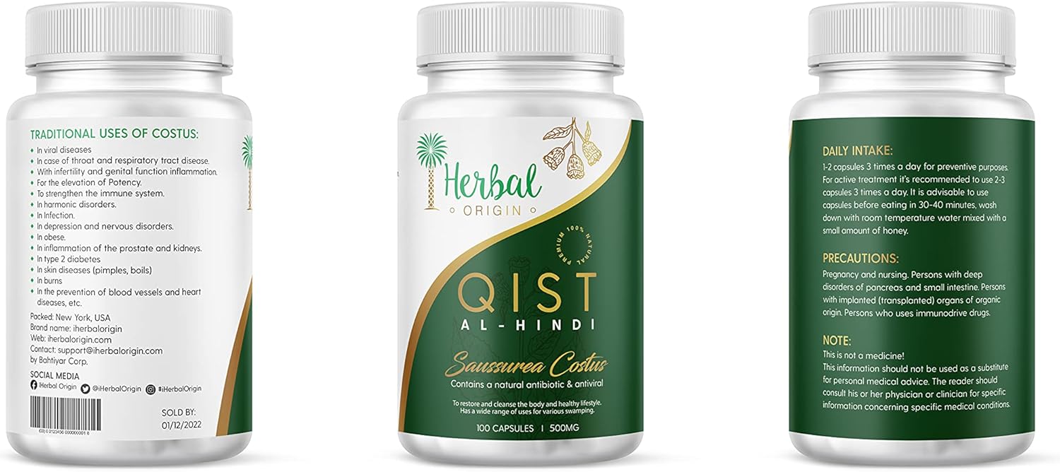 premium-iherbal-origin-qist-al-hindi-saussurea-costus-capsules---natural-pure-supplement-for-wellness---100-vegan-capsules-2