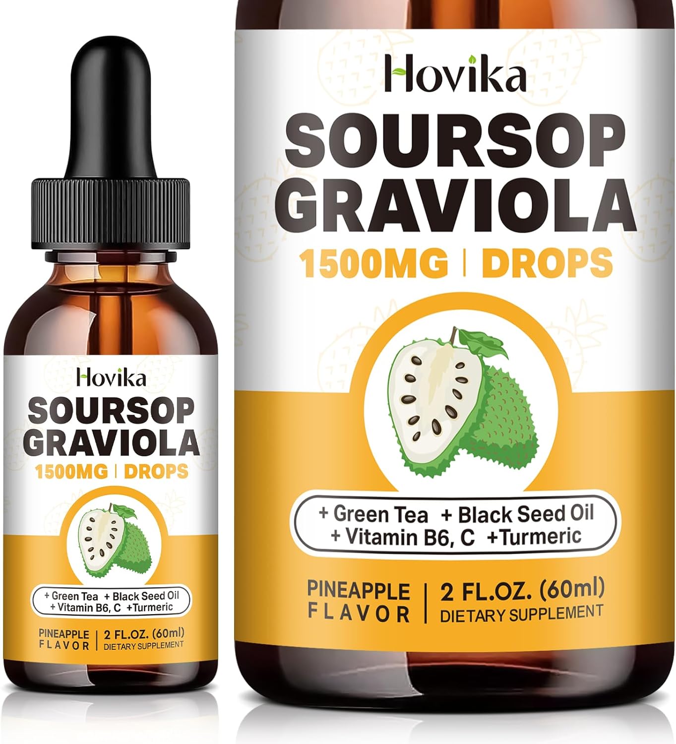 soursop-graviola-liquid-drops---1500mg-soursop-bitters-with-green-tea-black-seed-oil-turmeric-for-immune-support---pineapple-flavor---2-fl-oz-1