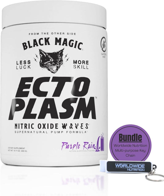 nutrition-bundle-for-black-magic-supply-ecto-plasm---purple-rain-pre-workout---20-scoops-pump-powder-with-keychain-1