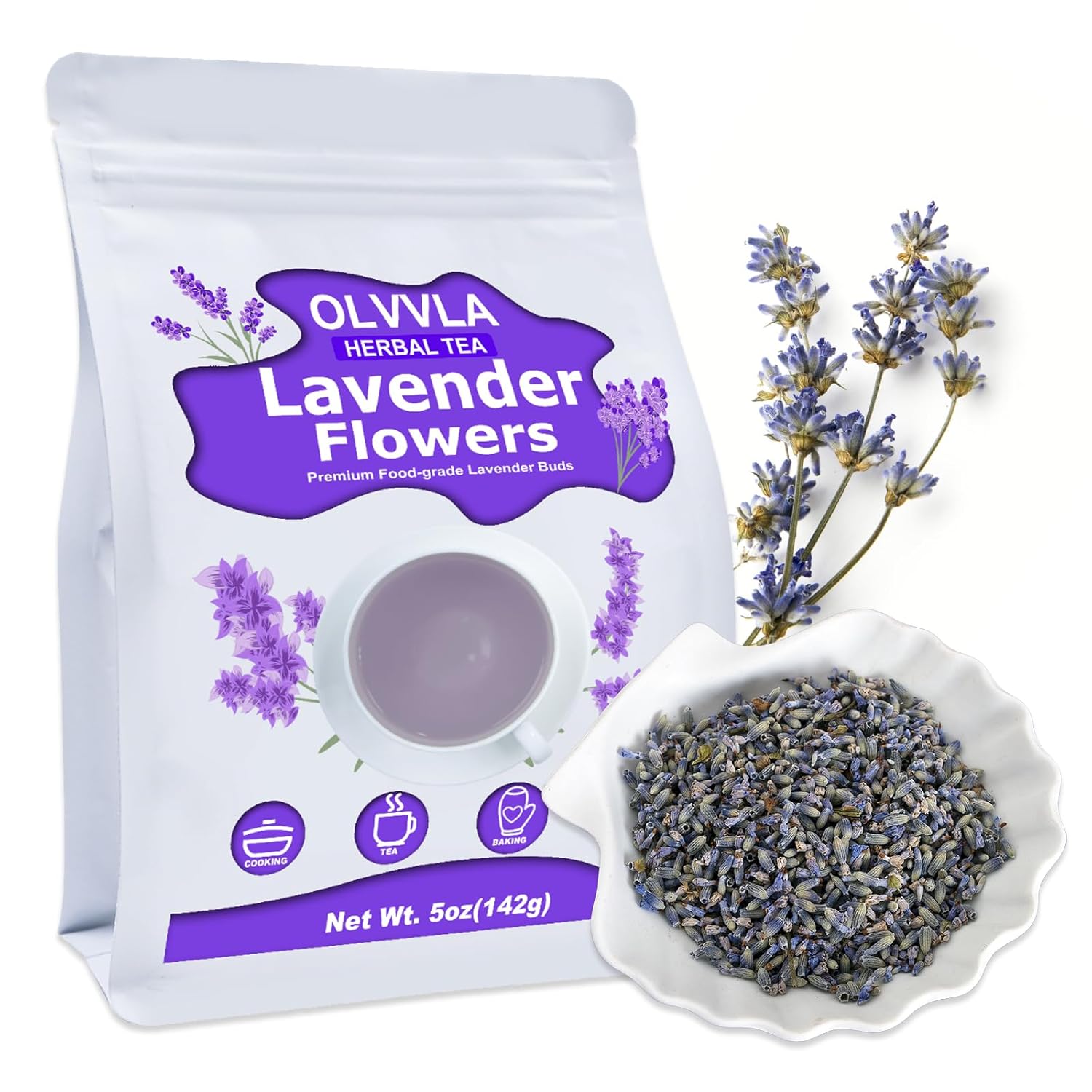 5oz-dried-lavender-flowers---fragrant-food-grade-lavender-buds-for-tea-baking-lemonade---relaxation-and-better-sleep---142g-1