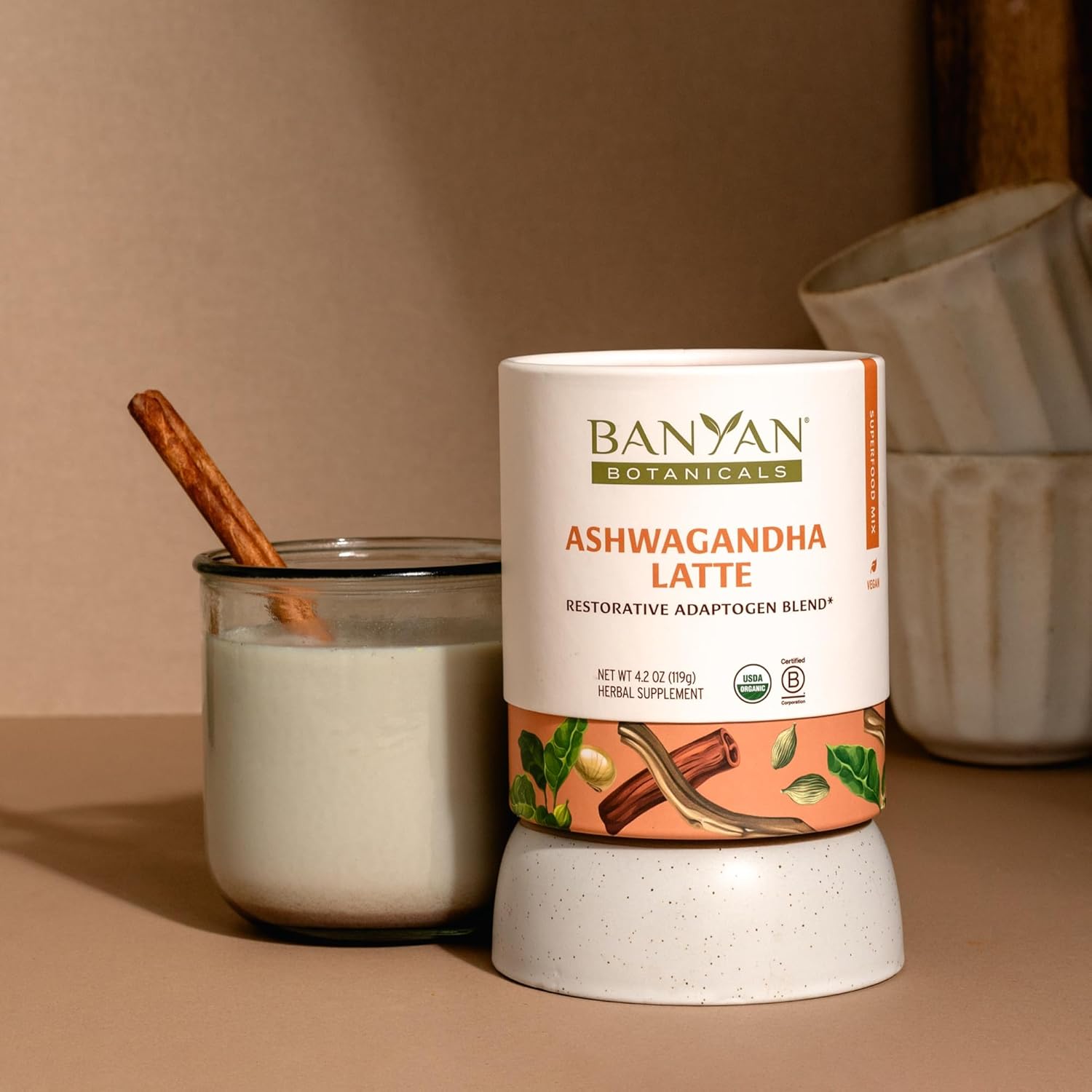 organic-ashwagandha-latte-mix---herbal-adaptogen-drink-for-energy-and-relaxation---caffeine-free-instant-blend---42-oz-vegan-formula-by-banyan-botanicals-4