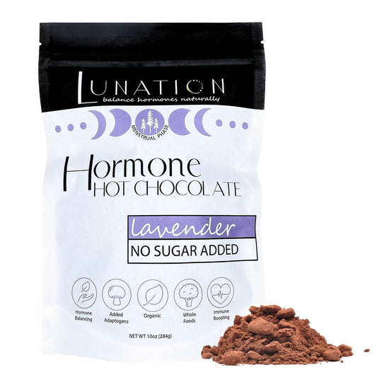 organic-cacao-powder-hot-chocolate-with-adaptogens-for-female-cycle-syncing---reishi-turkey-tail-mushrooms---10-oz-lavender-flavor-1