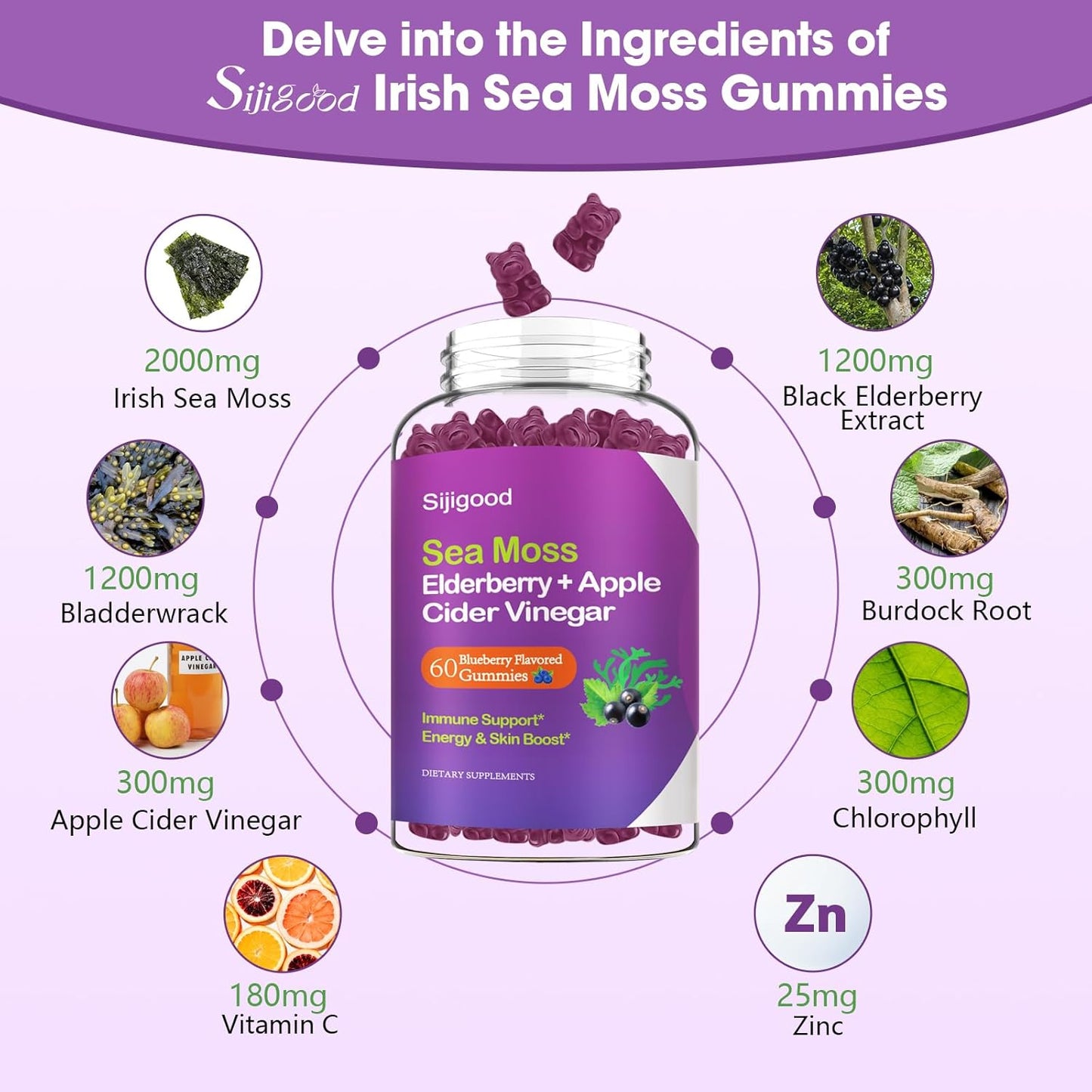 2-pack-irish-sea-moss-gummies-with-elderberry-bladderwrack-burdock-and-chlorophyll---blueberry-flavored-gummies-for-digestion-skin-hair-and-immunity---suitable-for-adults-kids-women-and-men---120-gummies-3