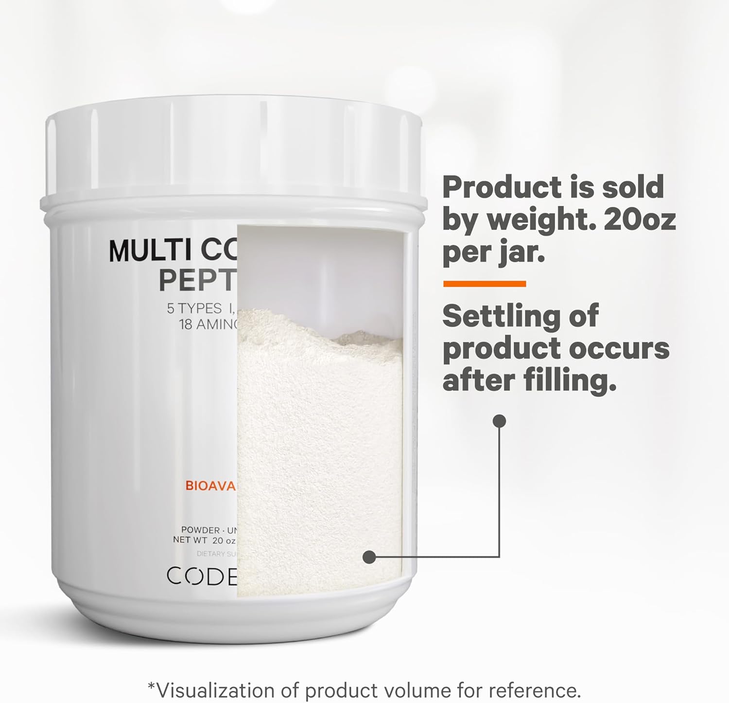 codeage-multi-collagen-protein-powder-peptides---2-month-supply-hydrolyzed-types-i-ii-iii-v-x---grass-fed-all-in-one-super-bone-broth-supplement---non-gmo---20-oz-8