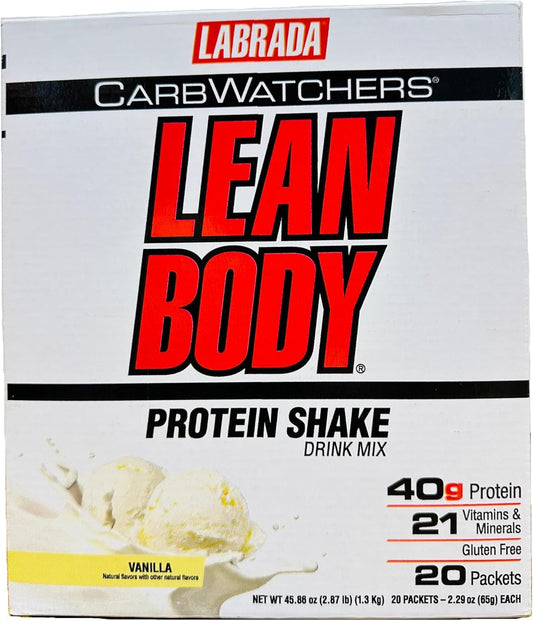 labrada-lean-body-carb-watchers-vanilla-meal-replacement-shake---40g-protein-8g-healthy-fats-fiber-22-vitamins-and-minerals---gluten-free-20-packets-1