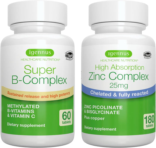 igennus-super-b-complex-zinc-bundle-for-vegans-methylated-b-complex-25mg-chelated-zinc-picolinate-bisglycinate-copper-1