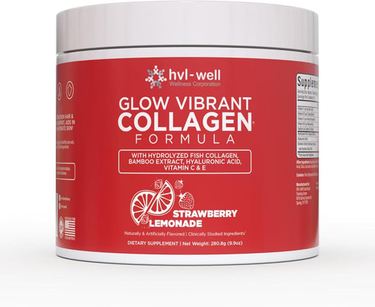 organic-collagen-peptide-powder-strawberry-lemonade-flavored---promotes-healthy-bones-skin-nails-hair---easy-to-digest-sugar-free---30-servings-for-women-men-1