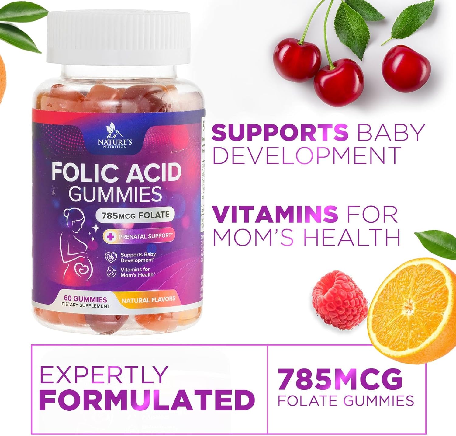 vegan-folic-acid-gummies-for-women-785mcg---prenatal-vitamins-for-mom-baby---vitamin-b9-chewable-folate-supplement---60-gummies-4