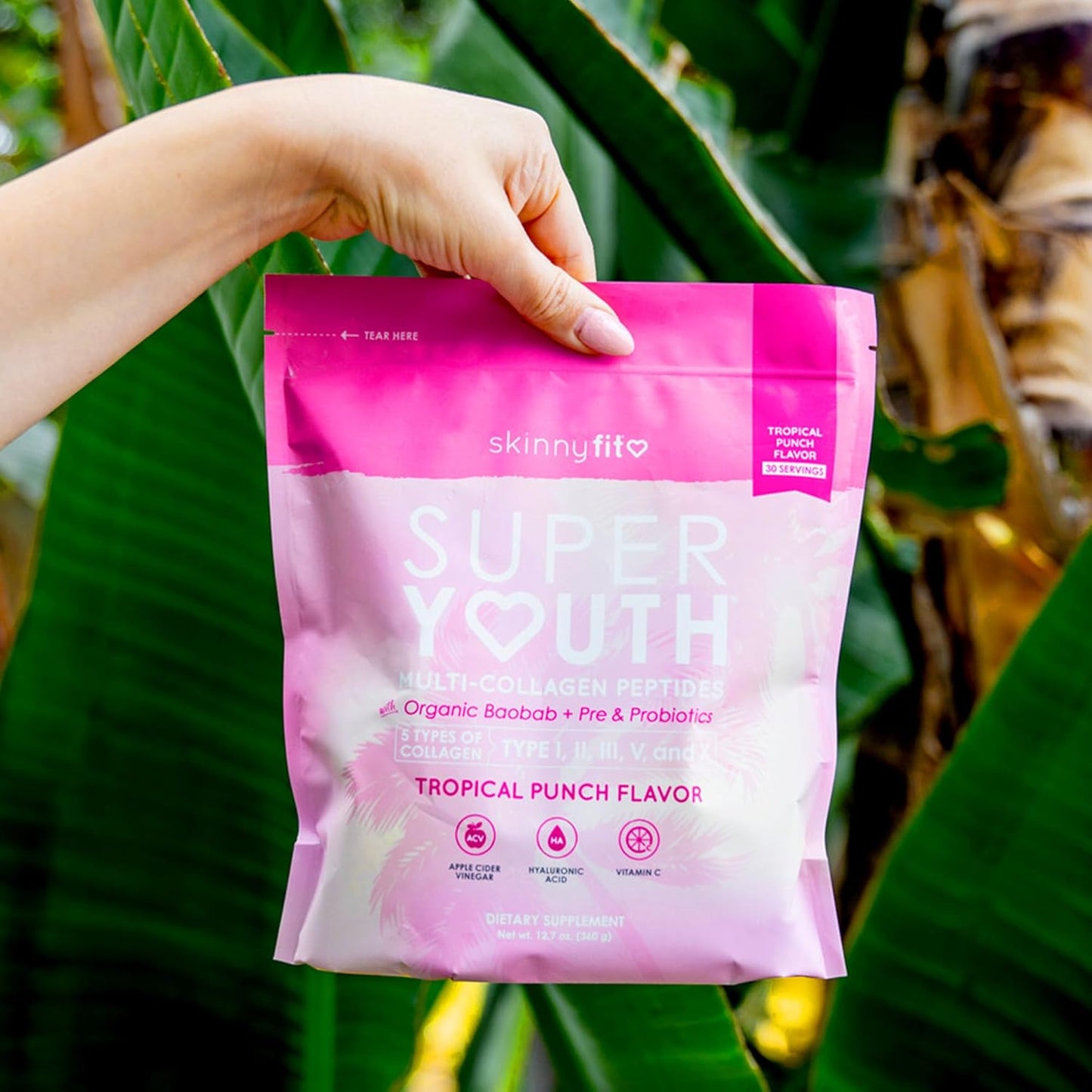 skinnyfit-super-youth-tropical-punch-collagen-peptides-with-probiotics-baobab-fiber-apple-cider-vinegar-hyaluronic-acid-and-vitamin-c-for-skin-hair-joints-and-metabolism---30-servings-5