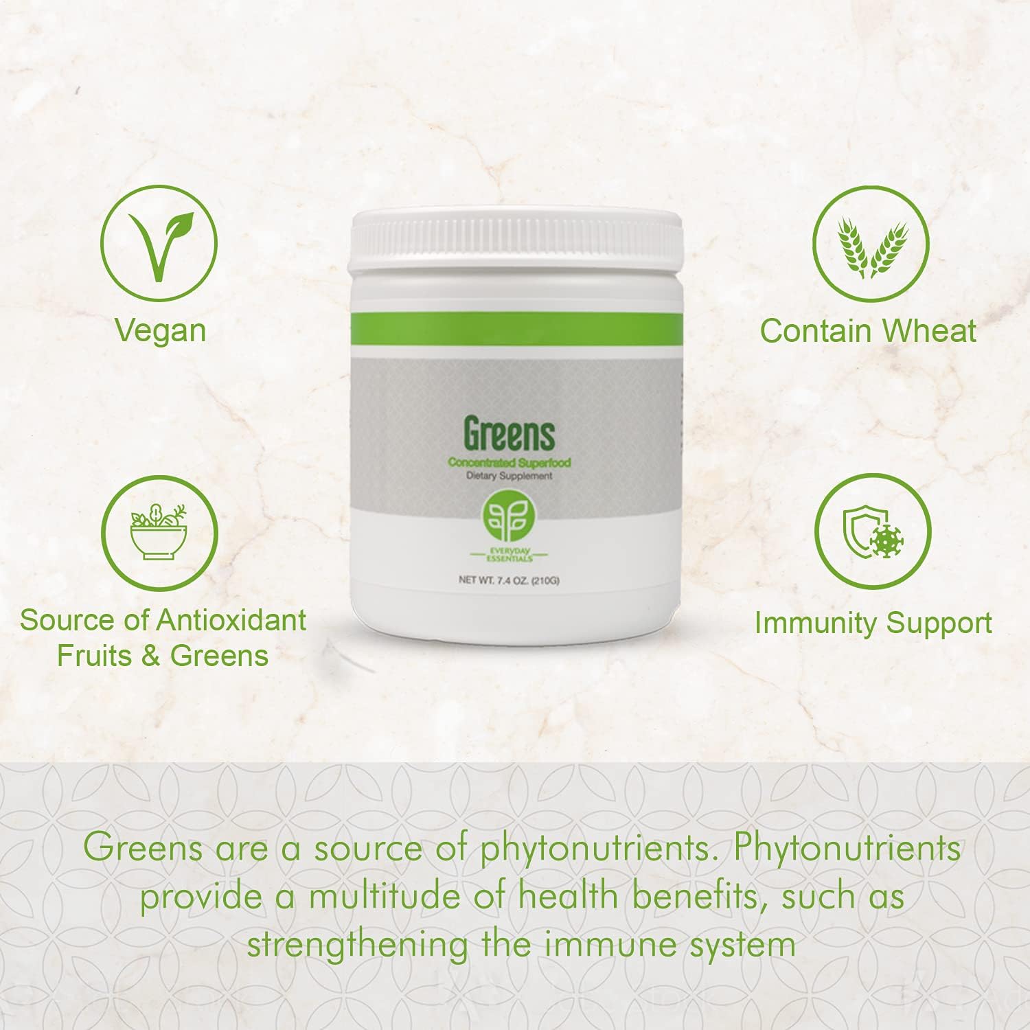 210g-pure-greens-powder-with-superfoods-antioxidants-phytonutrients-and-proprietary-blends---vegan-friendly-and-sweetened-with-stevia---easy-to-mix-with-water-or-juice-5
