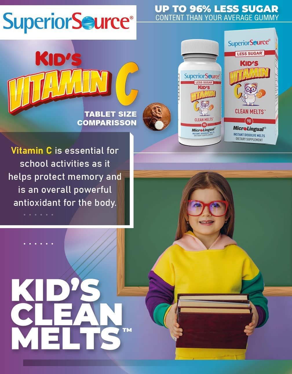 kids-vitamin-c-clean-melts---90-ct-quick-dissolve-microlingual-tablets-125-mg-non-gmo-immune-support---gummy-alternative-8