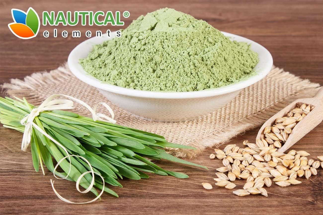 usda-certified-organic-nautical-elements-barley-grass-powder---vegan-non-gmo---rich-in-antioxidants-protein-fiber-minerals---200-grams-9