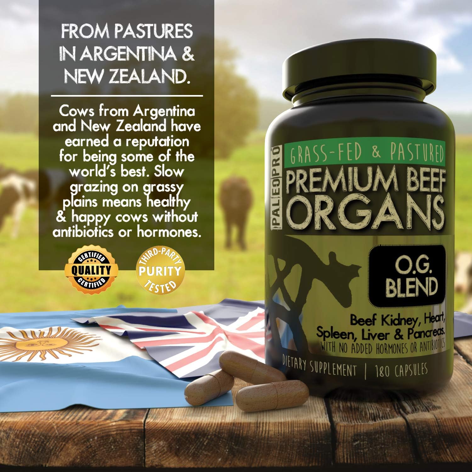grass-fed-beef-organ-capsules---paleo-pro-og-blend-kidney-heart-liver-spleen-pancreas---180-capsules-natural-dietary-supplement---hormone-antibiotic-free-3