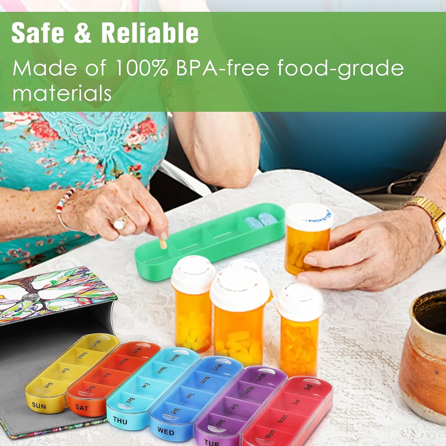 weekly-pill-organizer-with-slide-open-pu-leather-case---4-times-a-day-travel-pill-reminder-planner-for-morning-afternoon-evening-bedtime---includes-name-card-slot---love-tree-design-5