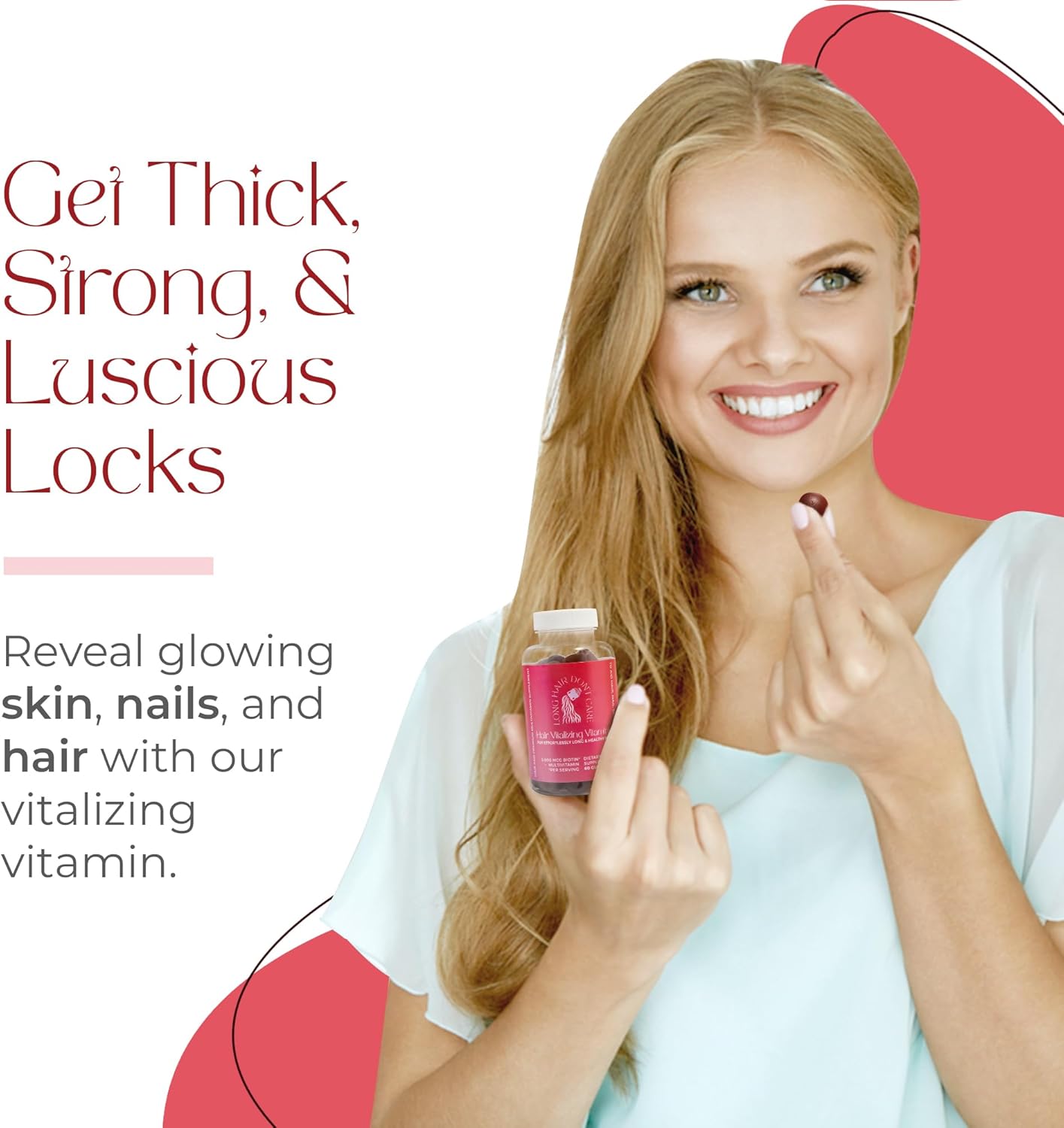 hair-vitalizing-vitamins-for-long-strong-hair---hair-skin-and-nails-gummies-with-pantothenic-acid-folic-acid-and-biotin-for-women-and-men---non-gmo-60-gummy-vitamins-5