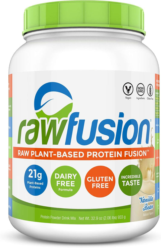 san-rawfusion-vegan-protein-powder-vanilla-bean---30-servings-21g-plant-based-protein-low-net-carbs-non-dairy-gluten-free-soy-free-kosher-non-gmo-206lbs---top-quality-vegan-protein-powder-with-vanilla-flavor-1