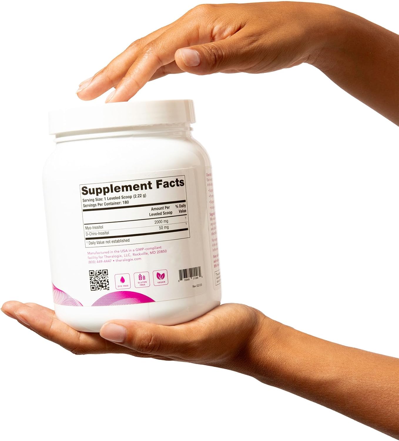 theralogix-ovasitol-inositol-powder---90-day-supply-myo-inositol-d-chiro-inositol-for-hormone-balance-ovarian-function-support-nsf-certified-400g-180-servings-8