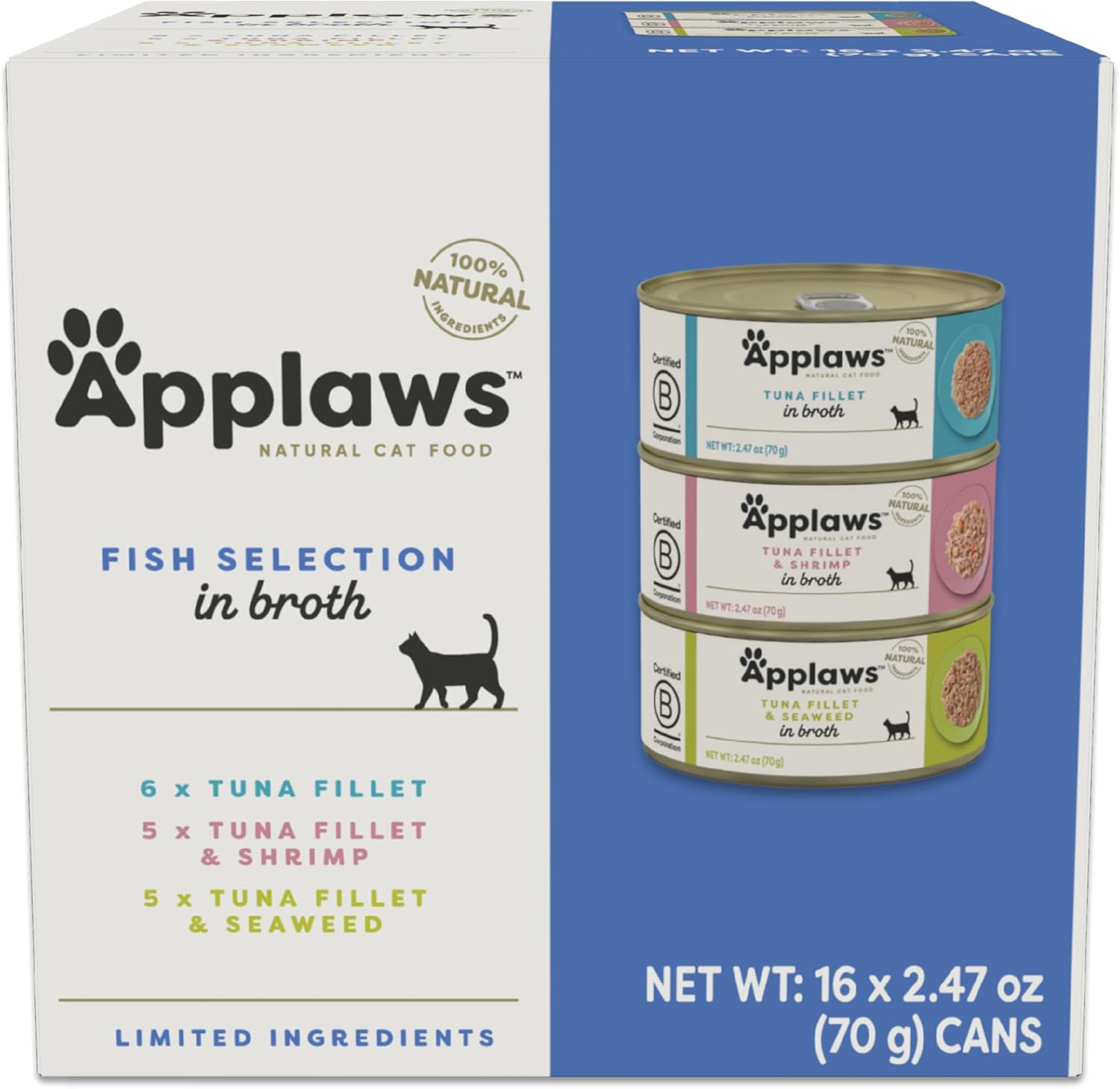 applaws-fish-selection-variety-pack-in-broth---limited-ingredient-wet-cat-food-variety-pack-with-natural-ingredients---16-x-247oz-cans-1