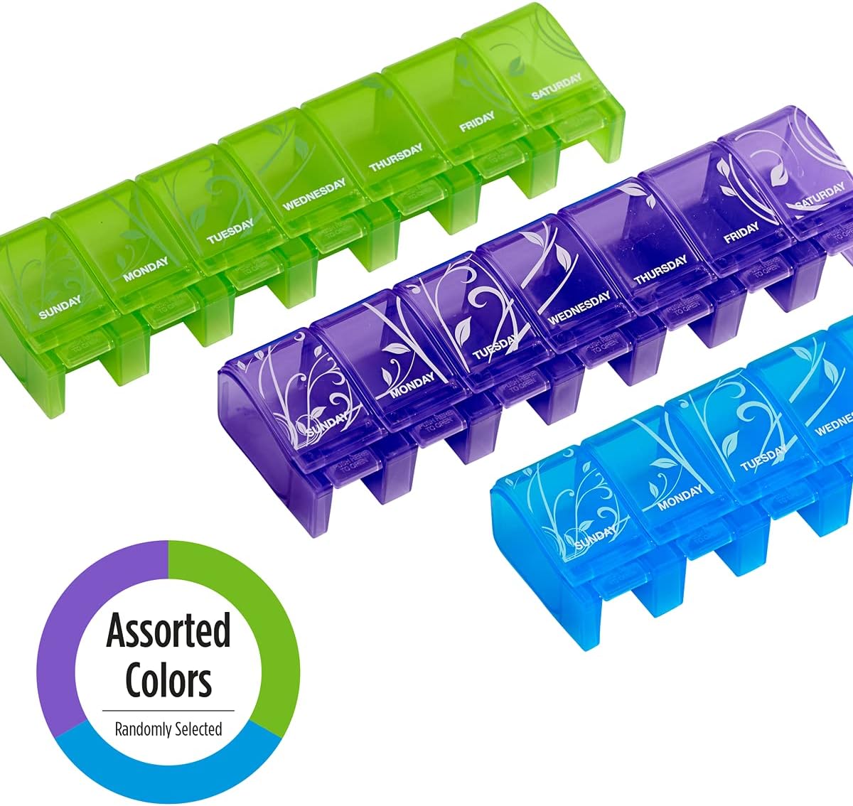 ezy-dose-soft-touch-weekly-pill-case---xl-compartments-easy-to-use-medicine-organizer-with-labeled-lids-bpa-free---color-varies-3