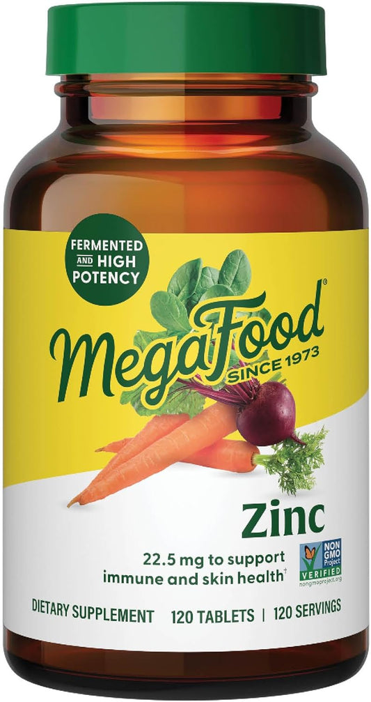 high-potency-vegan-zinc-supplements-with-225mg-fermented-zinc-for-immune-support---gluten-free-kosher---120-tablets-120-servings-by-megafood-1