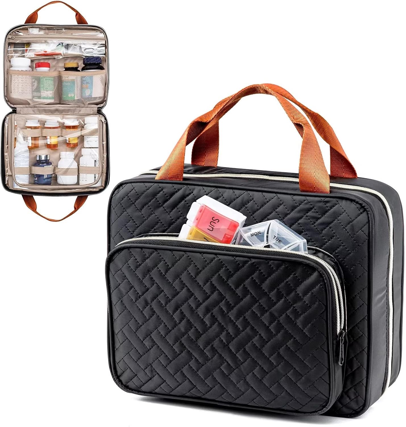 purple-medicine-bag-with-weekly-pill-organizer-for-travel-home-medication-storage---large-vitamin-bottle-carrying-case-1