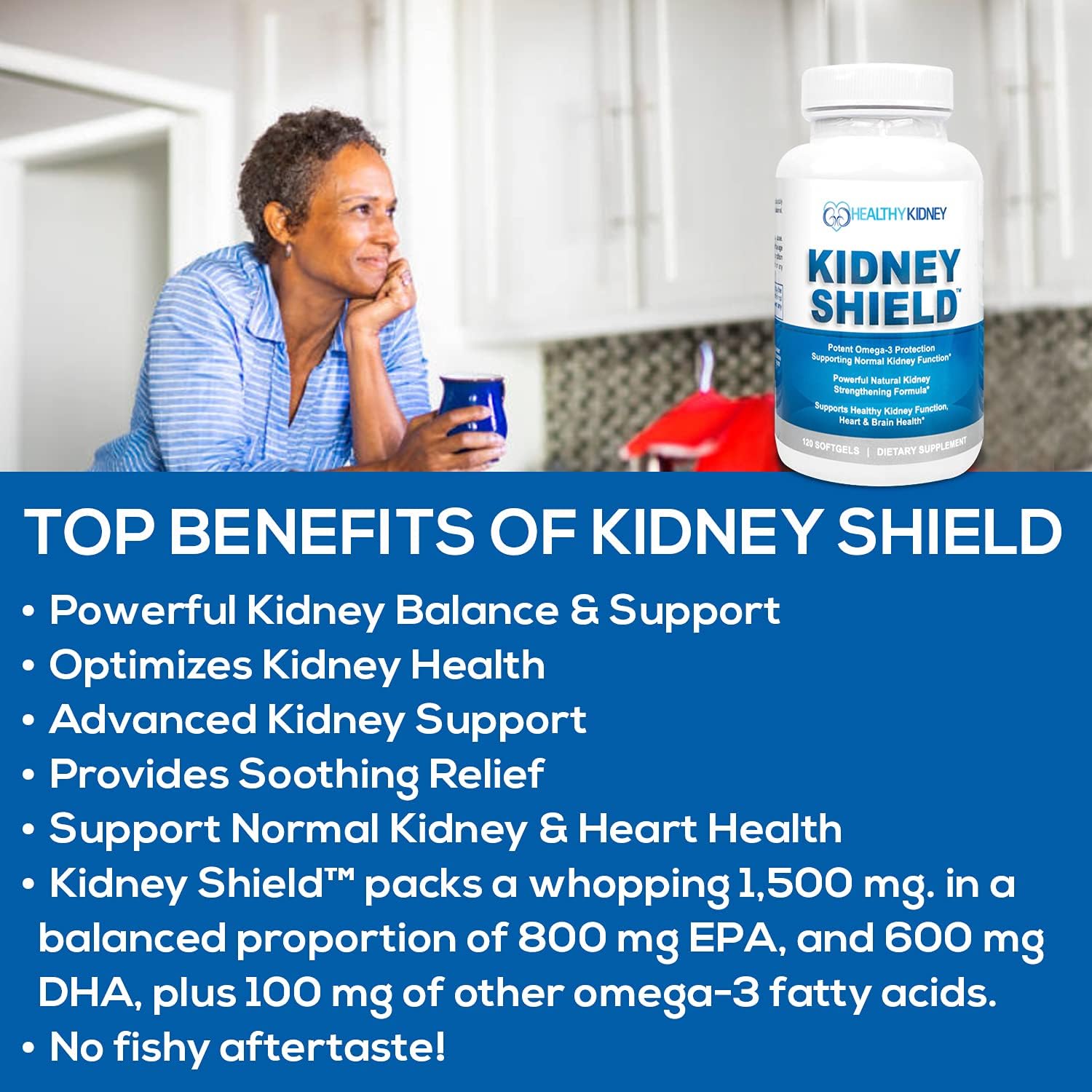Bundle for Kidney Cleanse and Support - Kidney Restore & Kidney Shield 2-Pack for Healthy Renal Function and Overall Kidney Health - Espot.com.au