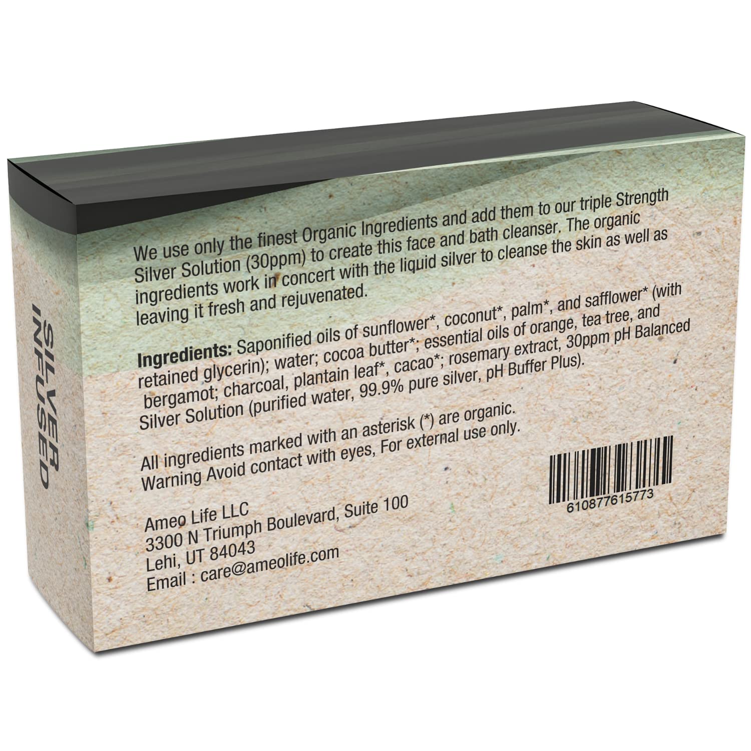 ameo-life-charcoal-tea-tree-silver-soap---4-oz-colloidal-silver-bar-for-skin-cleansing---women-and-mens-natural-soap-3