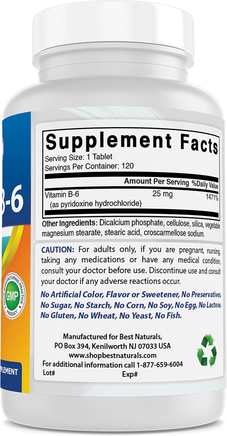 high-quality-best-naturals-vitamin-b6-25mg-tablets---120-count-pack---essential-daily-supplement-for-overall-health-and-wellness-5