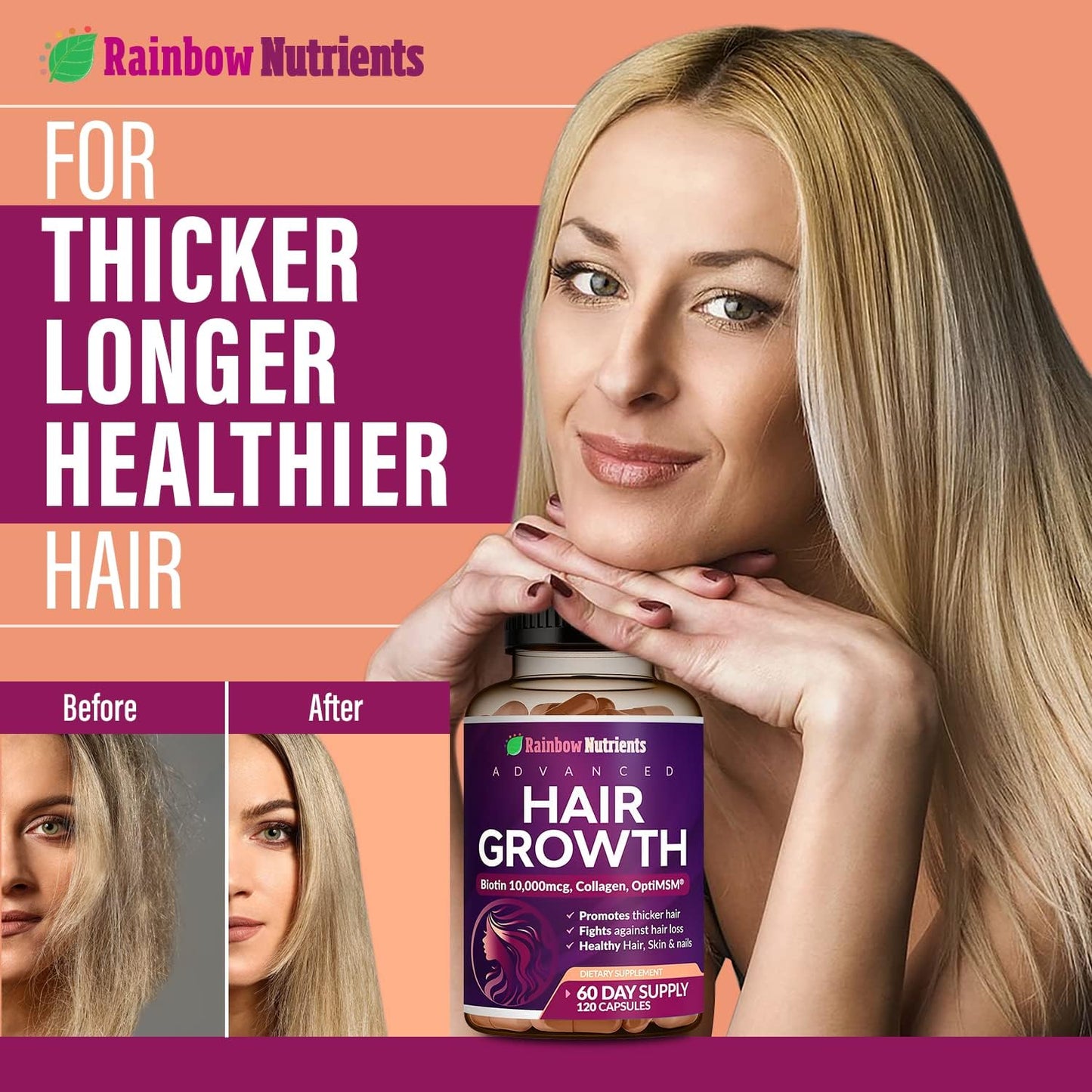 womens-hair-growth-vitamins-with-biotin-collagen-optimsm-gomct-saw-palmetto---regrow-stronger-healthier-hair-skin-nails---stop-hair-loss---60-day-supply-by-rainbow-nutrients-llc-4