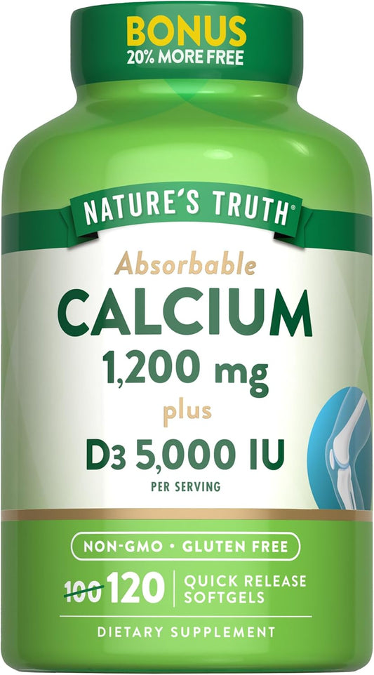 high-strength-calcium-with-vitamin-d3-120-softgels-1200-mg-calcium-carbonate-non-gmo-gluten-free-absorbable-formula-1