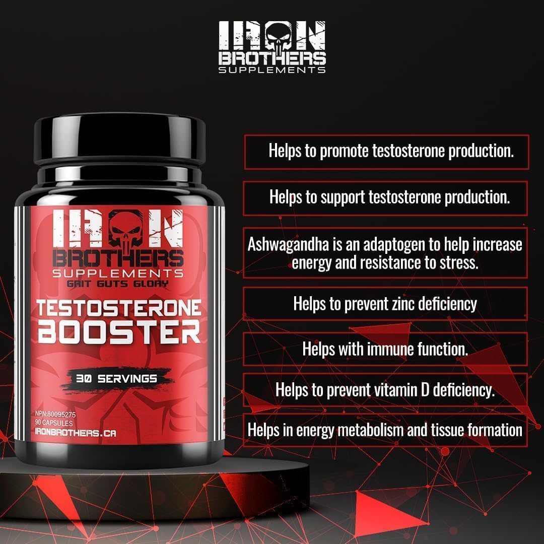 iron-brothers-supplements-testosterone-booster-for-men---90-capsules---enhance-muscle-growth-block-estrogen-promote-fat-loss-boost-performance---30-day-supply-6