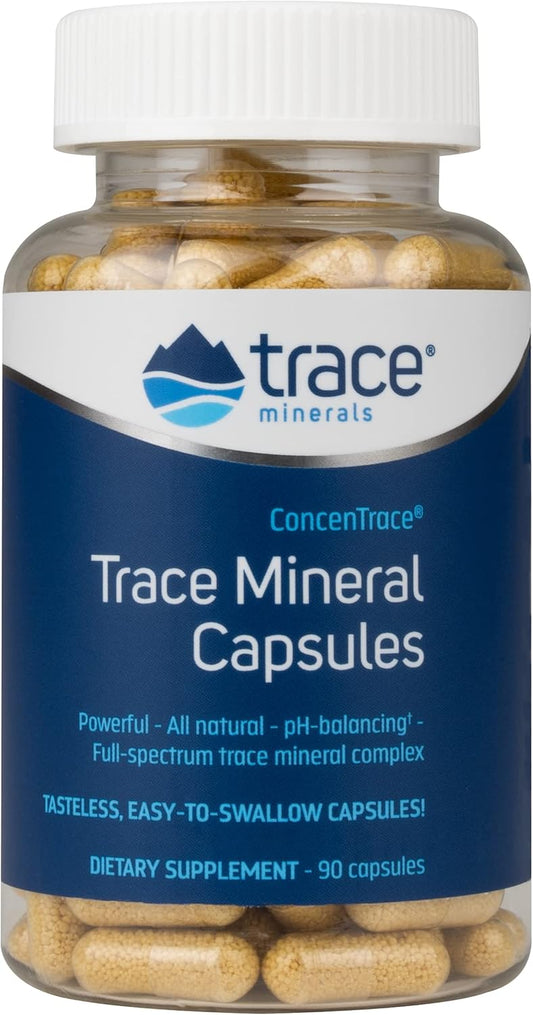ConcenTrace Capsules - Supports Bone Health, Body Energy, Hydration & Electrolytes - 90 Capsules - Espot.com.au