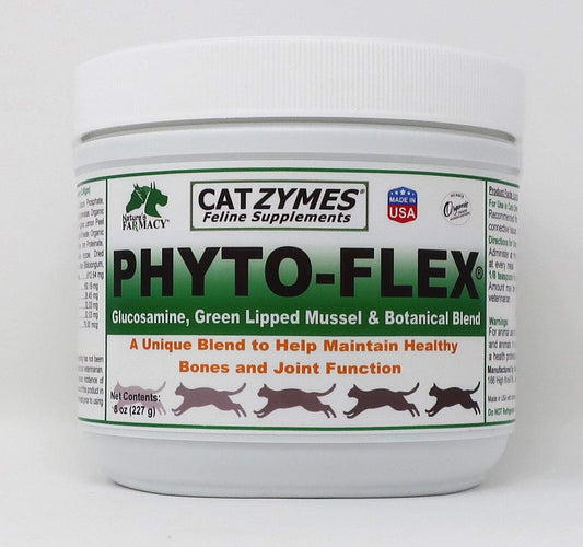 8oz-catzymes-phyto-flex-with-glucosamine-chondroitin-msm-hyaluronic-acid---joint-support-supplement-for-cats-1