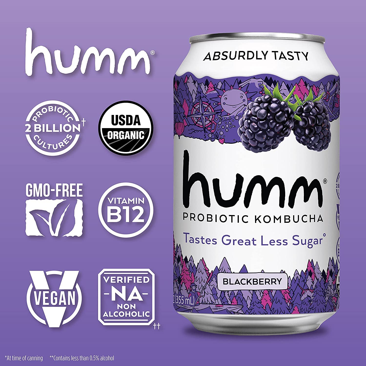 humm-kombucha-paradise-variety-12-pack-with-2-billion-probiotics-for-gut-health---includes-blackberry-coconut-lime-and-pomegranate-lemonade-flavors-5