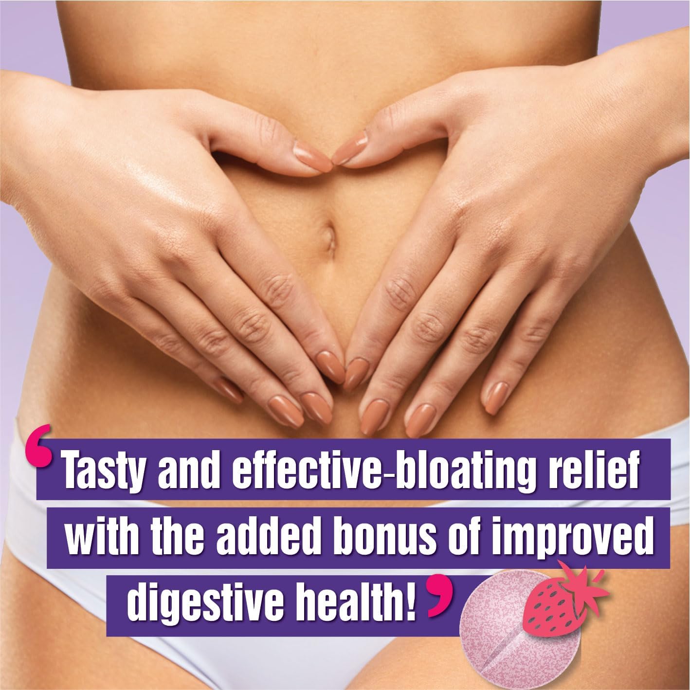 Chewable Probiotics for Gas & Bloating Relief - 7 Billion CFU Daily Digestive Enzymes for Men & Women - Supports Digestion & Gut Health - Espot.com.au