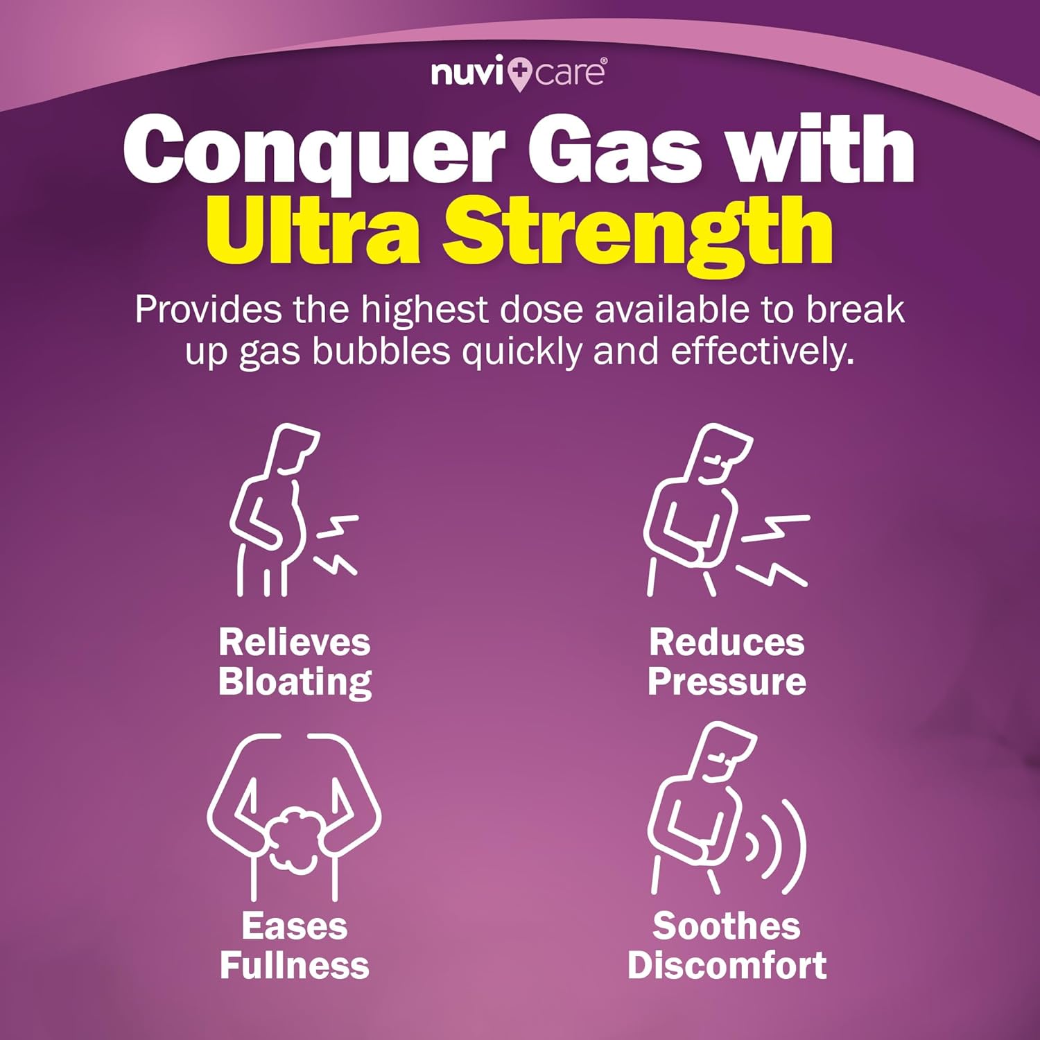 Ultra Strength Gas Relief Softgels (180mg) for Adults - Anti Gas & Bloating Relief - Compare to Phazyme - Stomach Gas Relief (100 Count) - Espot.com.au