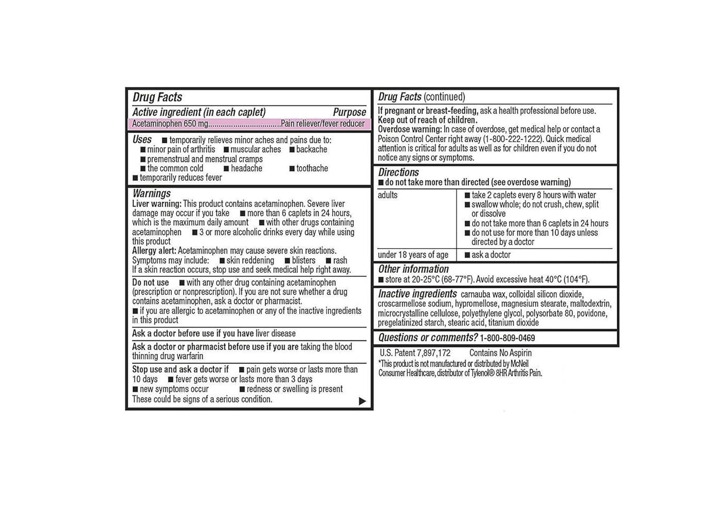 members-mark-arthritis-pain-reliever-extended-release-caplets---acetaminophen-650mg---400-count---compare-to-tylenol-arthritis-pain-4