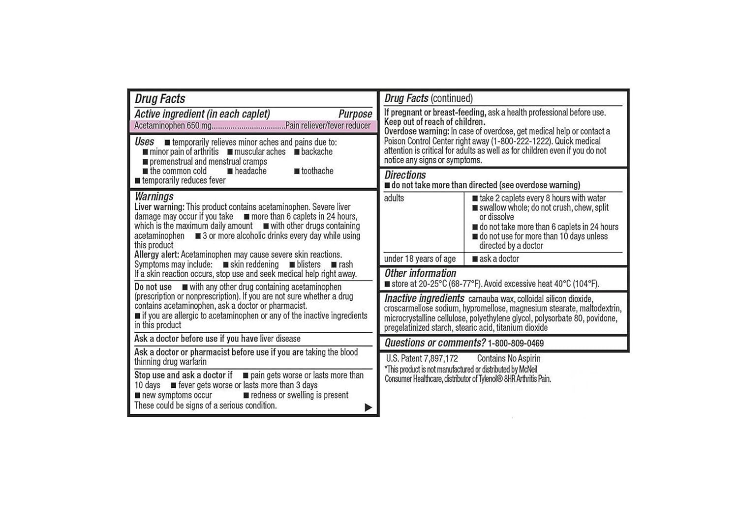 members-mark-arthritis-pain-reliever-extended-release-caplets---acetaminophen-650mg---400-count---compare-to-tylenol-arthritis-pain-4