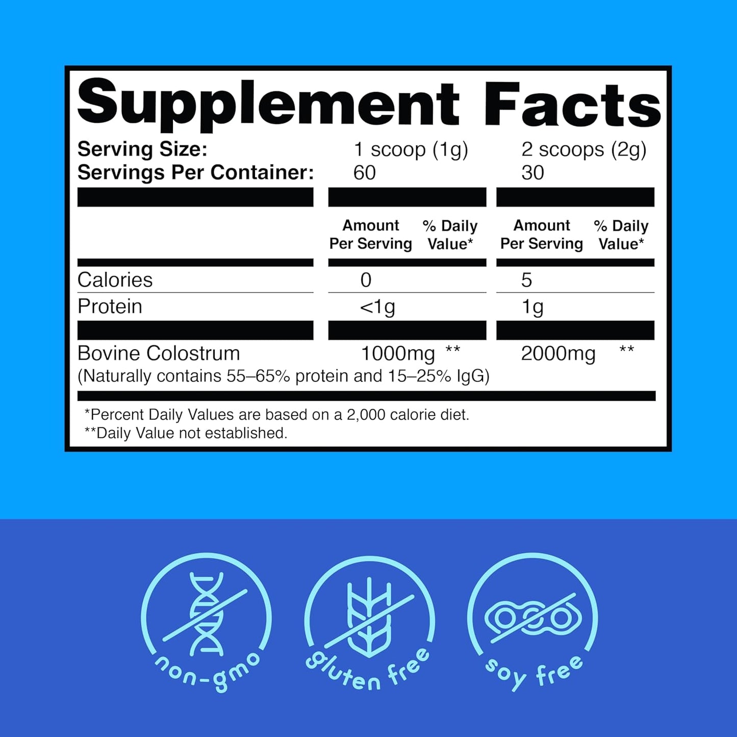 premium-bovine-colostrum-powder-supplement-for-gut-health-immune-support---2000mg-gluten-sugar-free---unflavored---30-servings-3