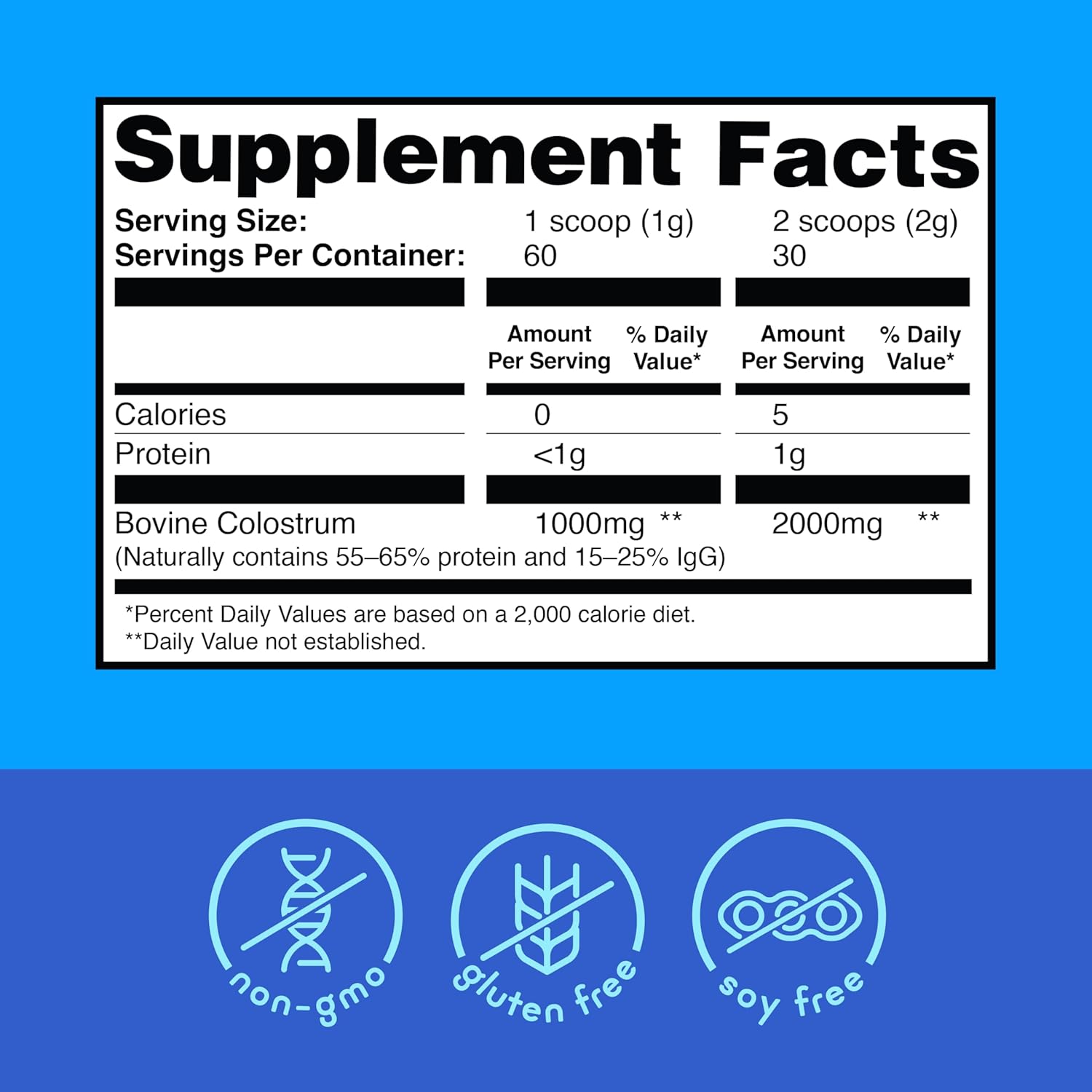 premium-bovine-colostrum-powder-supplement-for-gut-health-immune-support---2000mg-gluten-sugar-free---unflavored---30-servings-3