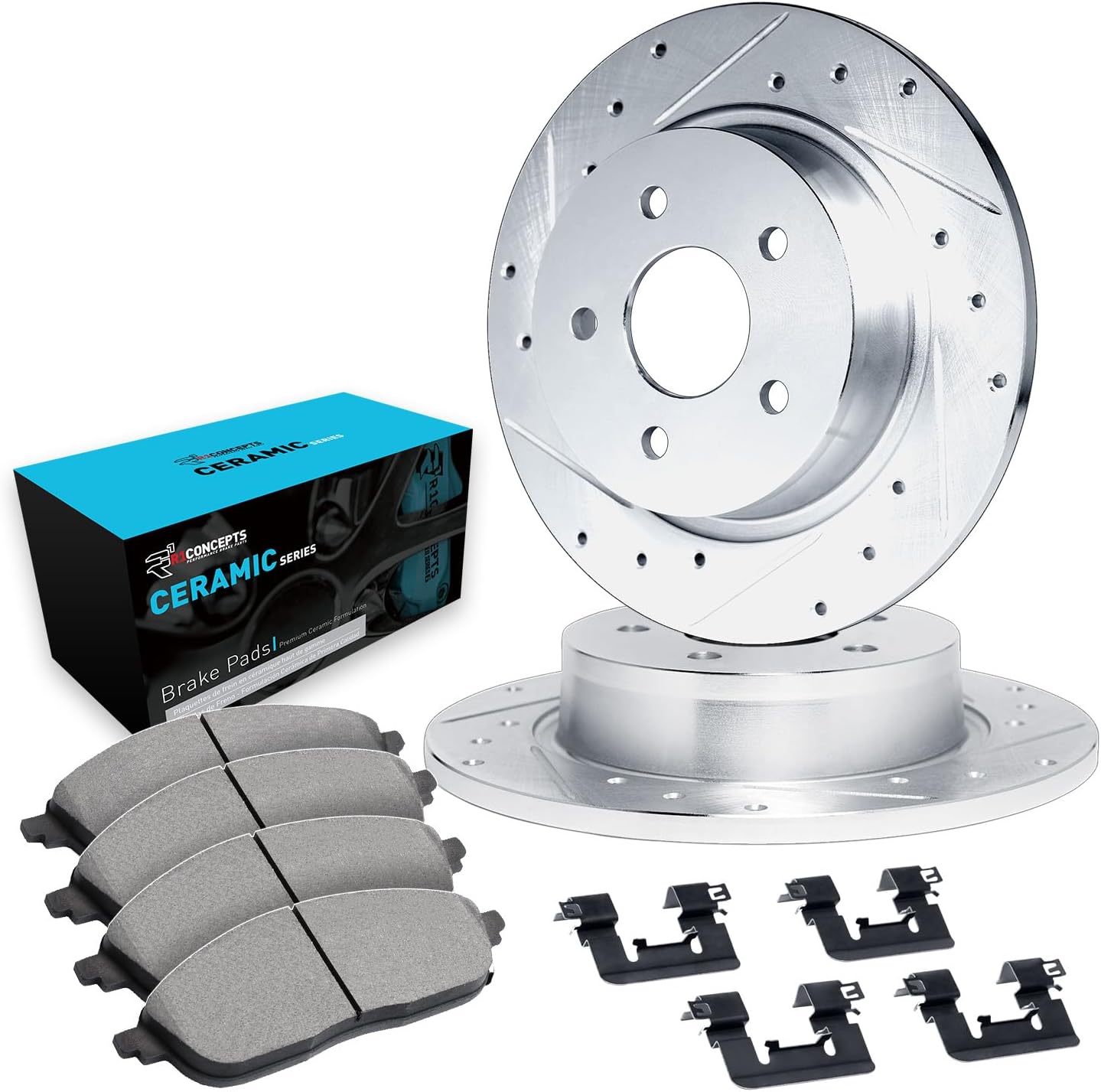 ceramic-rear-brake-pads-and-rotors-kit-for-2014-2019-mercedes-benz-b-electric-drive-b250e-cla250-hardware-included-1
