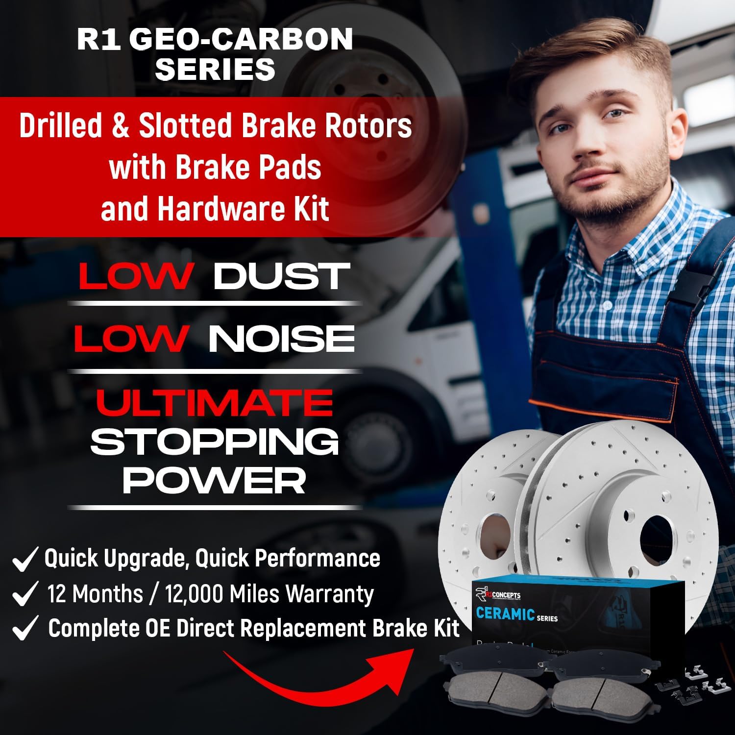 ceramic-rear-brake-pads-and-rotors-kit-for-2014-2019-mercedes-benz-b-electric-drive-b250e-cla250-includes-hardware-kit-premium-quality-brake-rotors-and-pads-2
