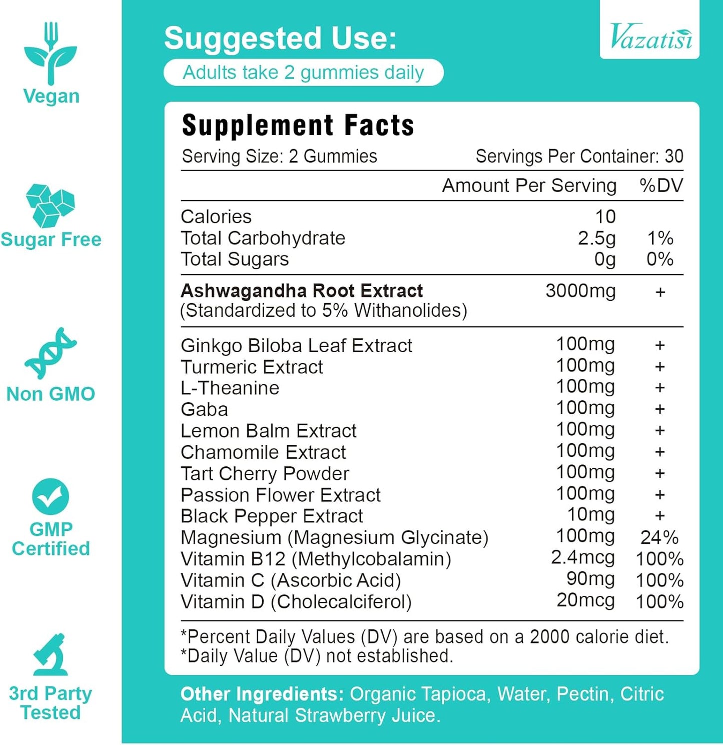 vazatisi-ashwagandha-gummies-2-pack---3000mg-for-energy-immune-support-with-vitamin-d-turmeric-gaba---strawberry-flavor-120-count-2