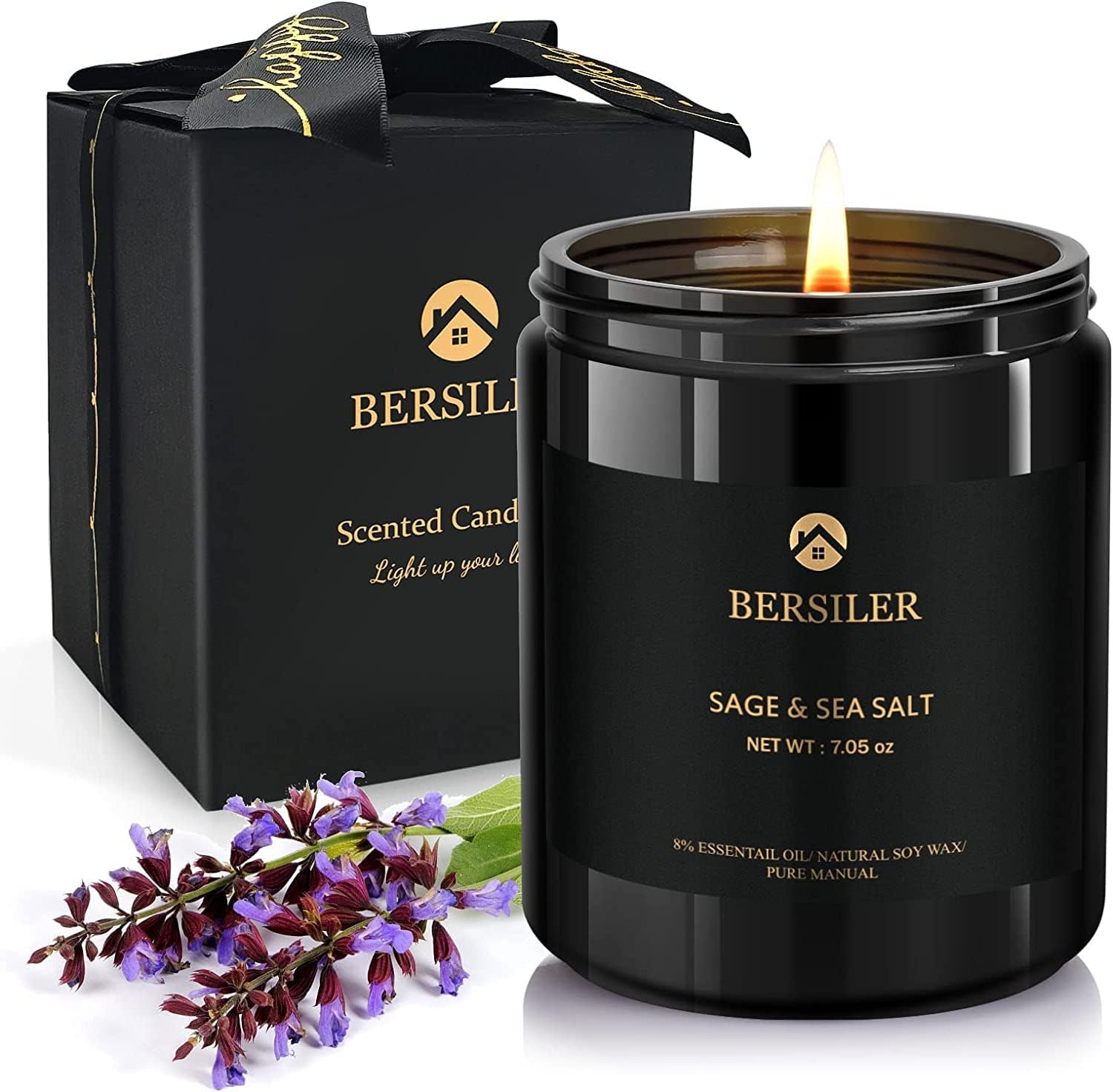 mens-aromatherapy-scented-candle-set---lavender-eucalyptus-and-sage-sea-salt-in-stylish-black-jar-3