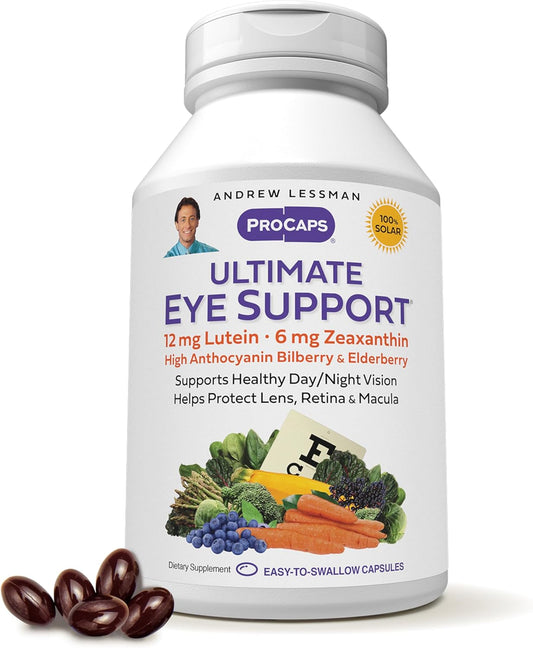 andrew-lessman-ultimate-eye-support-softgels---12mg-lutein-6mg-zeaxanthin-bilberry---key-nutrients-for-eye-health---promotes-healthy-vision---no-additives---easy-to-swallow-1