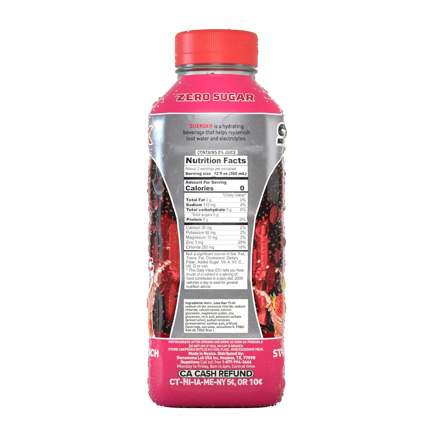 suerox-zero-sugar-electrolyte-drink-213-fl-oz-strawberry-kiwi-punch-12-count---hydration-recovery-with-unique-electrolyte-blend-8-ions-zero-calorie-sports-drink-7