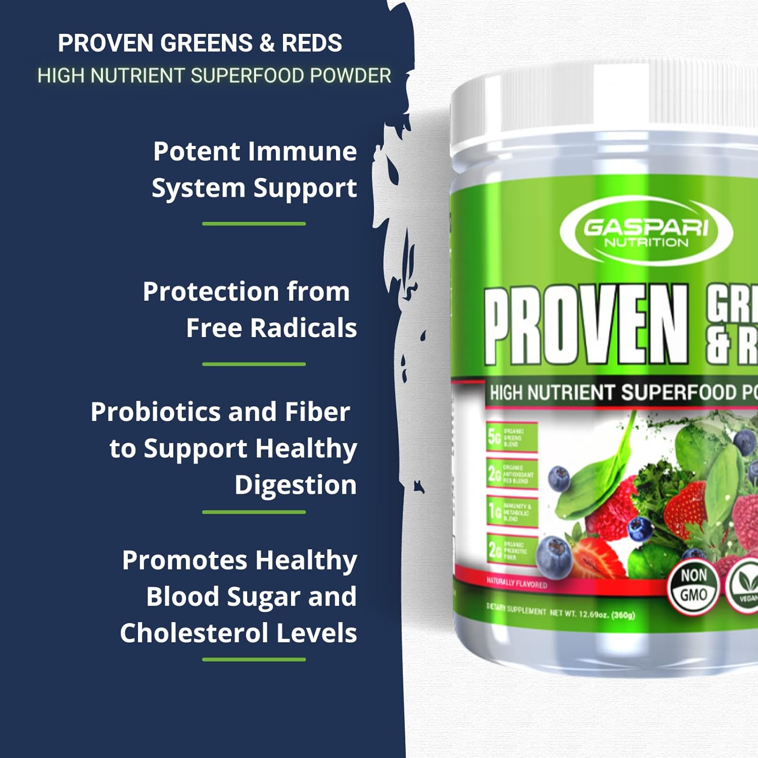 gaspari-nutrition-greens-and-reds-organic-superfood-powder-with-immune-support-probiotics-fiber---vegan-non-gmo---natural-fruity-flavor---30-servings-2