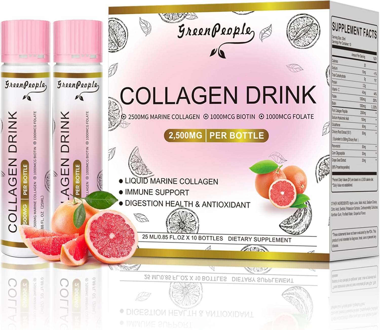 liquid-collagen-with-fish-peptides-hyaluronic-acid-and-vitamins-for-hair-skin-nails-joints-and-bones-support---2500mg---085-fl-oz---grapefruit-flavor---pack-of-10-bottles-for-men-and-women-1