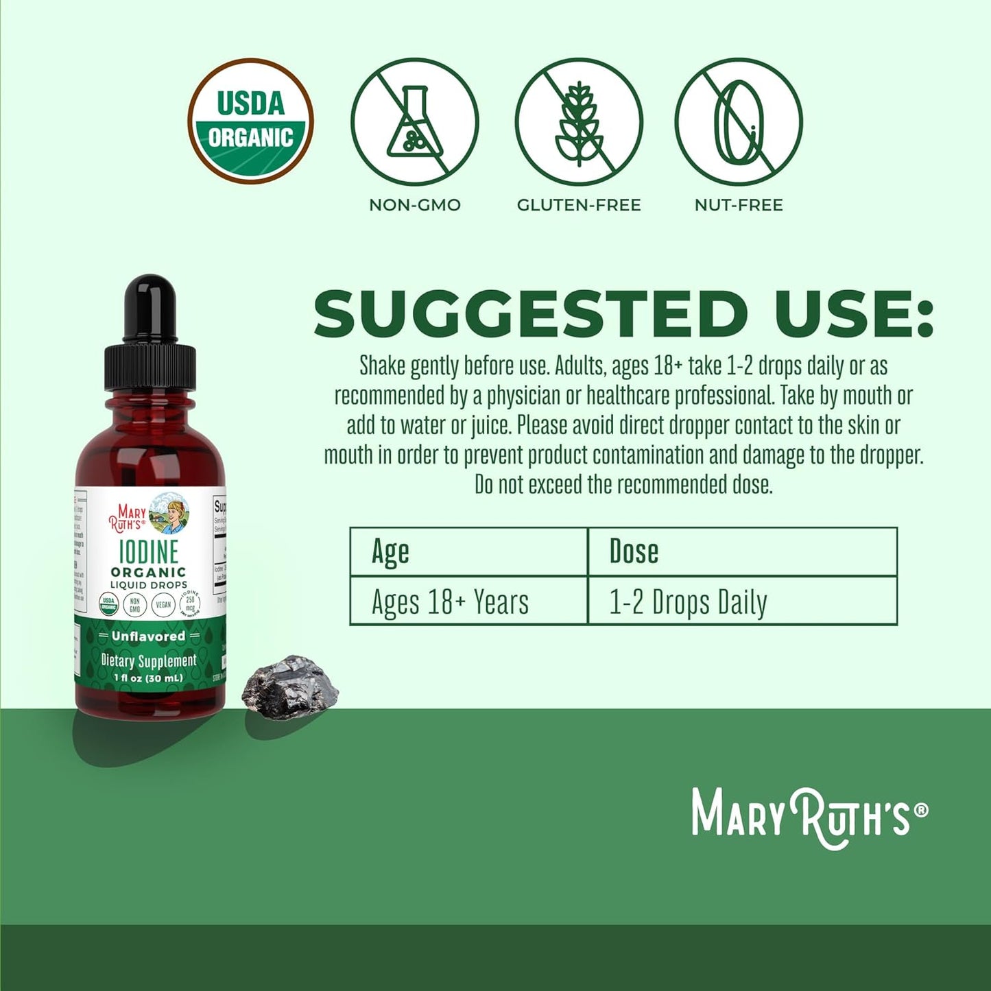 usda-organic-iodine-liquid-drops---1-year-supply-450-servings---thyroid-health-support---vegan-non-gmo---gluten-free---1-fl-oz-3